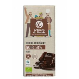 Chocolat bio Noir 58% Dessert 200g