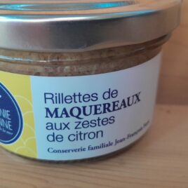 Rillettes de Maquereaux aux zestes de citron – 90 g